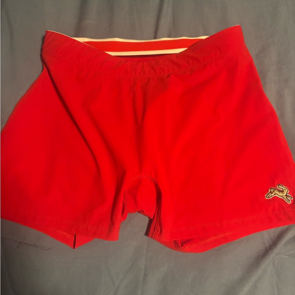 J CREW X TRACKSMITH RED
SHORTS SIZE MEDIUM